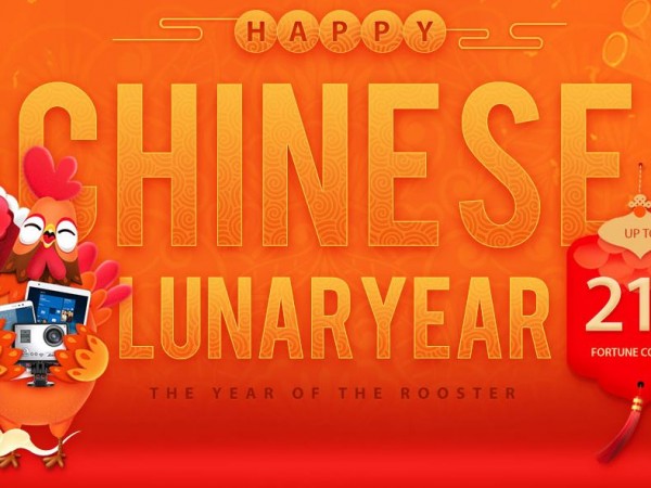 Čínský nový rok 2017 – akce v obchodě GearBest