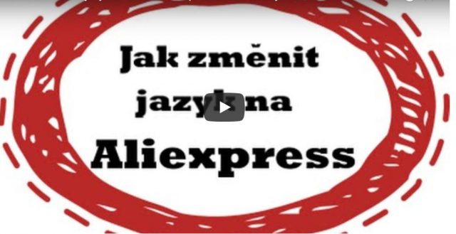 Jak nastavit Aliexpress česky
